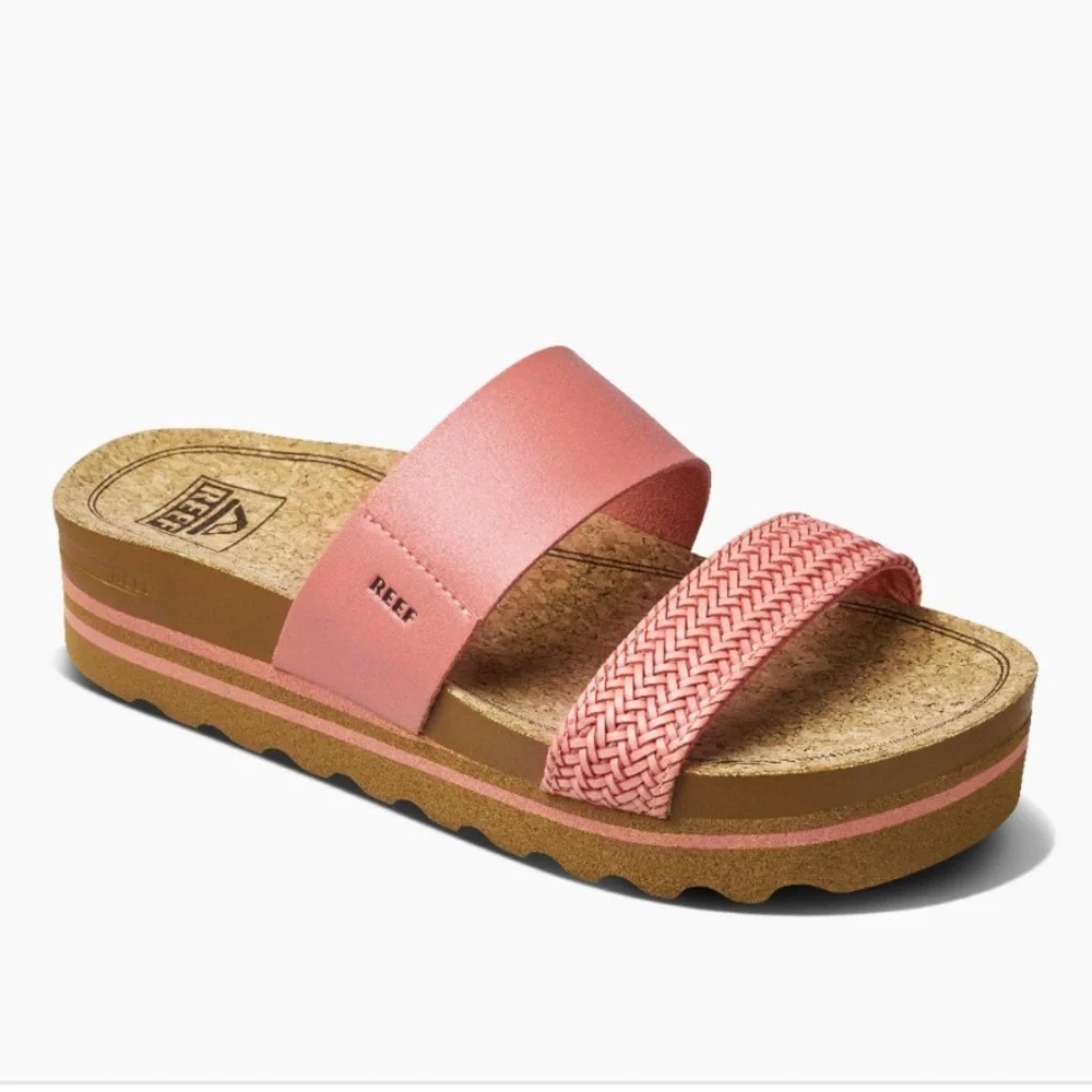 REEF Cushion Vista Hi Comfort Platform Sandal - Picture 7 of 10